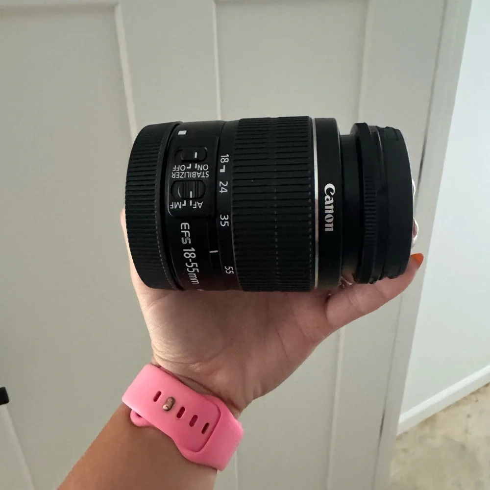 Canon Black EFS 18-55mm Lens